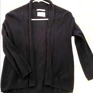 Zara Girls Black Cardigan Sweater Sz 10